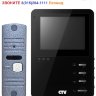 Комплект цветного видеодомофона CTV CTV-DP1400 (АКЦИЯ - Установка за 1 руб) 