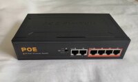 Ortho-104P cетевой коммутатор POE 4+2