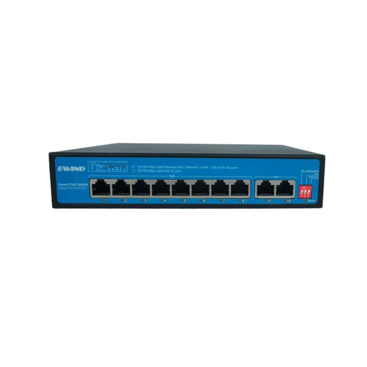 Ortho-108P cетевой коммутатор POE 8+2