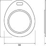 RFID брелок IL-07E
