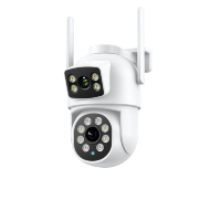 ORTHO-WAM-3MP3.6-WF Видеокамера IP 2 обьектива поворотная+фиксированная 3MP WIFI с микрофоном и динамиком 