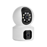 ORTHO-XMC-3MP3.6-WF Видеокамера IP 2 объектива поворотная+фиксированная 3MP WIFI с микрофоном и динамиком