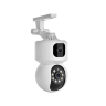 ORTHO-XMC-3MP3.6-WF Видеокамера IP 2 объектива поворотная+фиксированная 3MP WIFI с микрофоном и динамиком